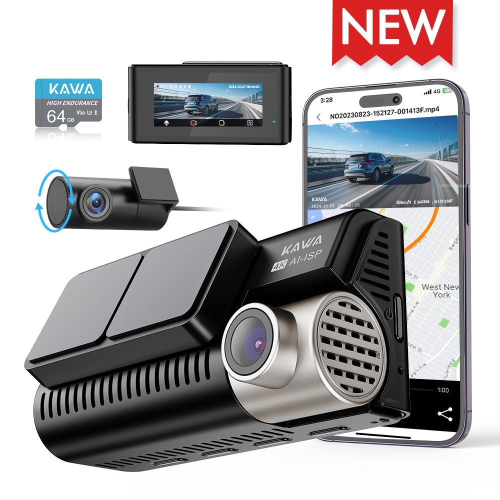 KAWA D11 AI-ISP Dashcam