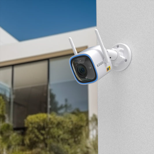 KAWA T6 | 4MP PoE & WiFi Security Cameras | True Color Night Vision | Smart Home Surveillance | Motion & Human Detection | Two-Way Audio | 256GB Max